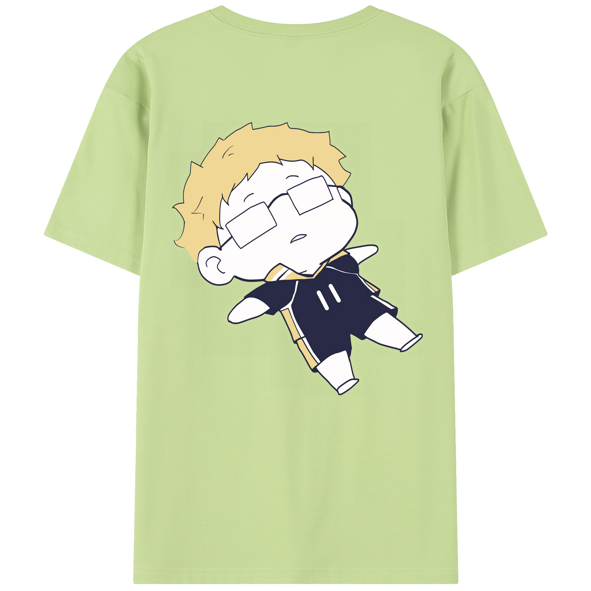 （画像用） ハイキュー!! Haikyu!! 綿100％半袖Tシャツ（背面プリント）